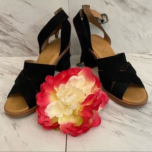 UGG Suede block heel sandals
